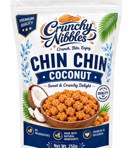 The Crunchy Nibbles Coconut Flavor 250g