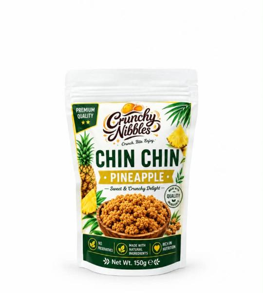 The Crunchy Nibbles Pineapple Flavor 150g